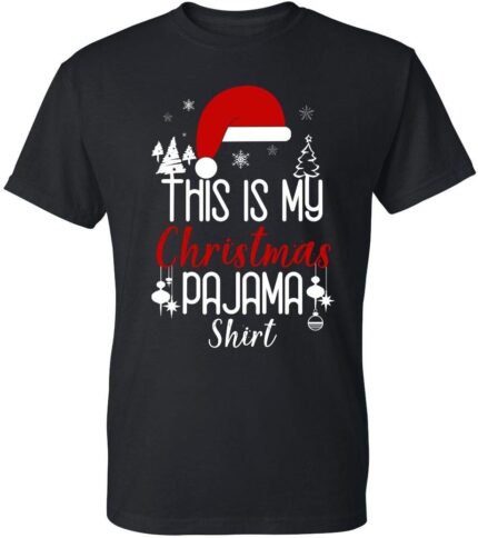 Kropsis Santa Hat This is My Christmas Shirt Men's T Shirt