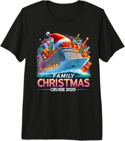 Family Christmas Cruise 2025 Winter Cruising Matching Premium